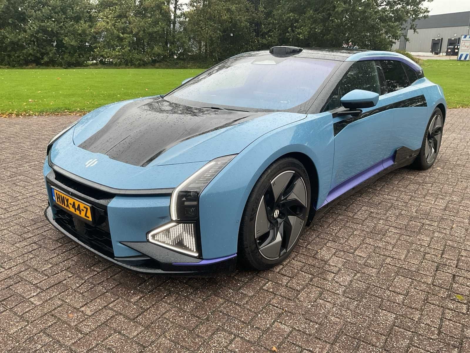 2023 Yueda-human Horizons Z Personenauto, Auto's, Automaat, Gebruikt, Cabriolet, Blauw