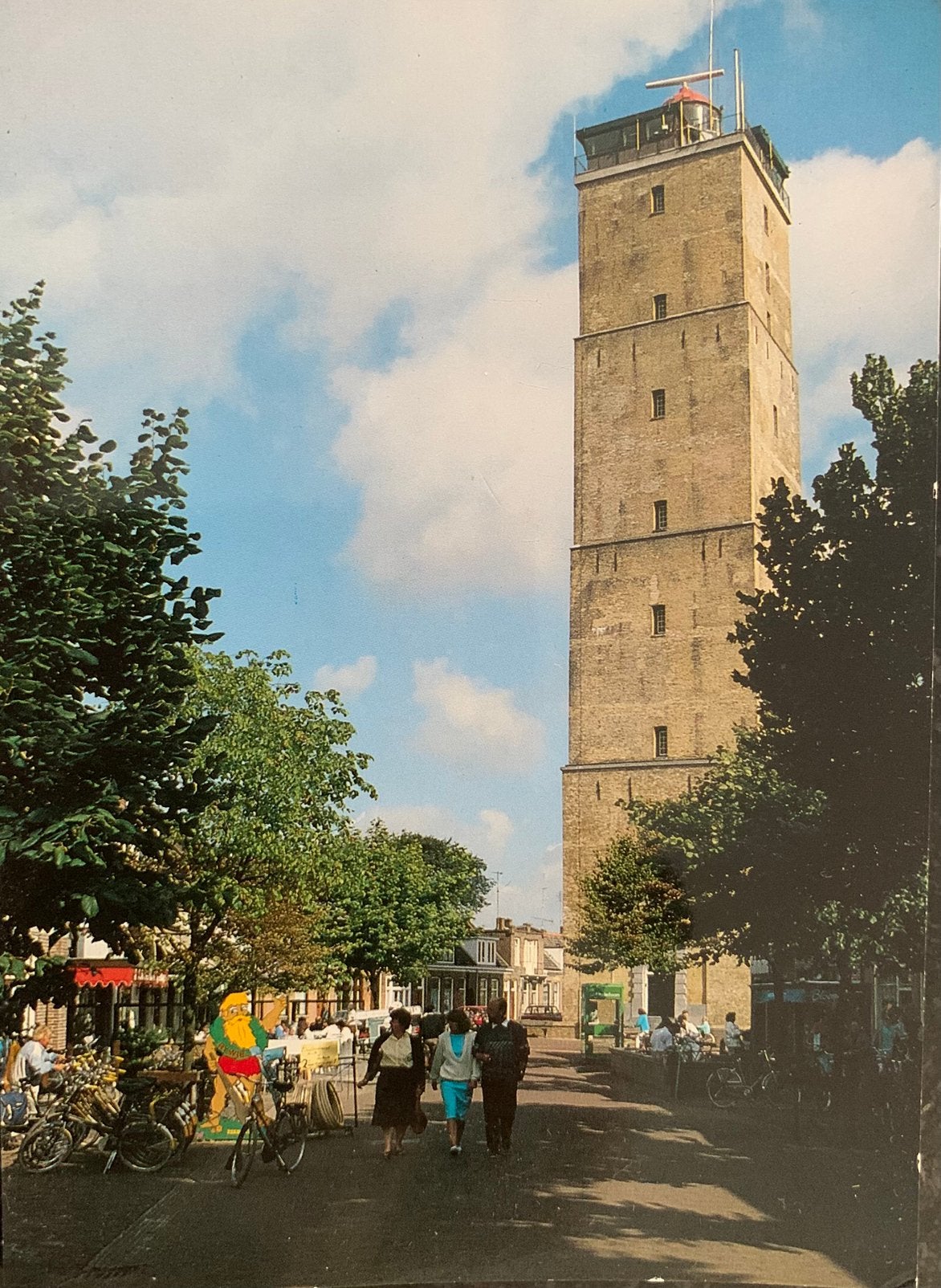 Terschelling, Brandaris vuurtoren., Ophalen of Verzenden, Gelopen, Waddeneilanden