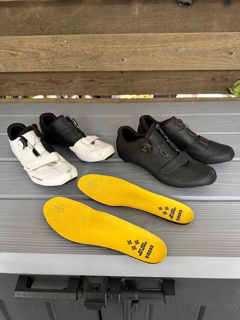 Bontrager Trek velocis wielrenschoenen maat 45 + zolen, Ophalen, Gebruikt, Heren, Schoenen