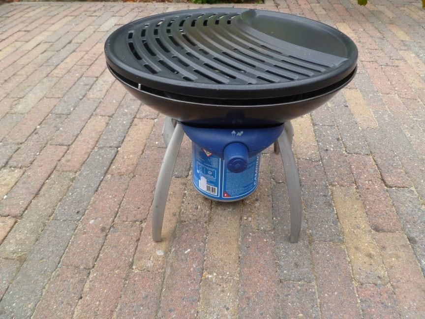 campingaz party grill CV kooktoestel, Ophalen, Zo goed als nieuw