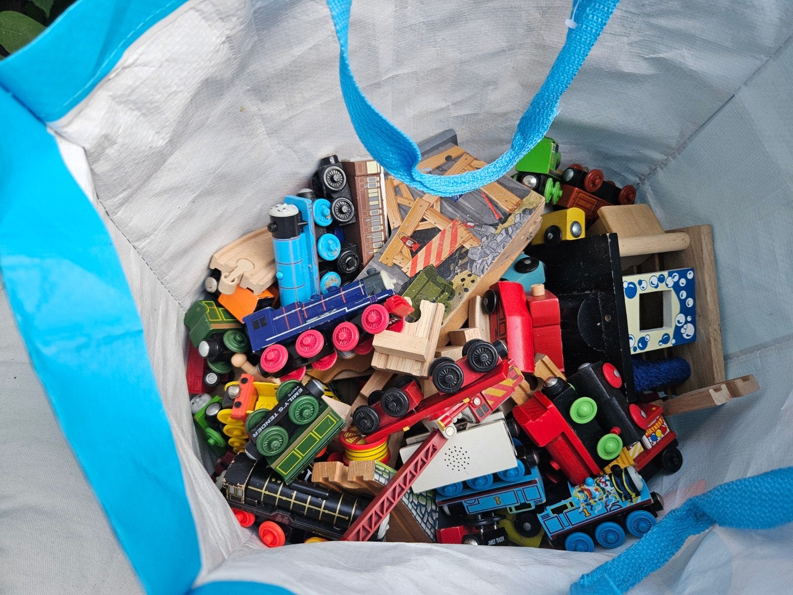halve big shopper houten Thomas trein, Ophalen, Gebruikt, Overige merken