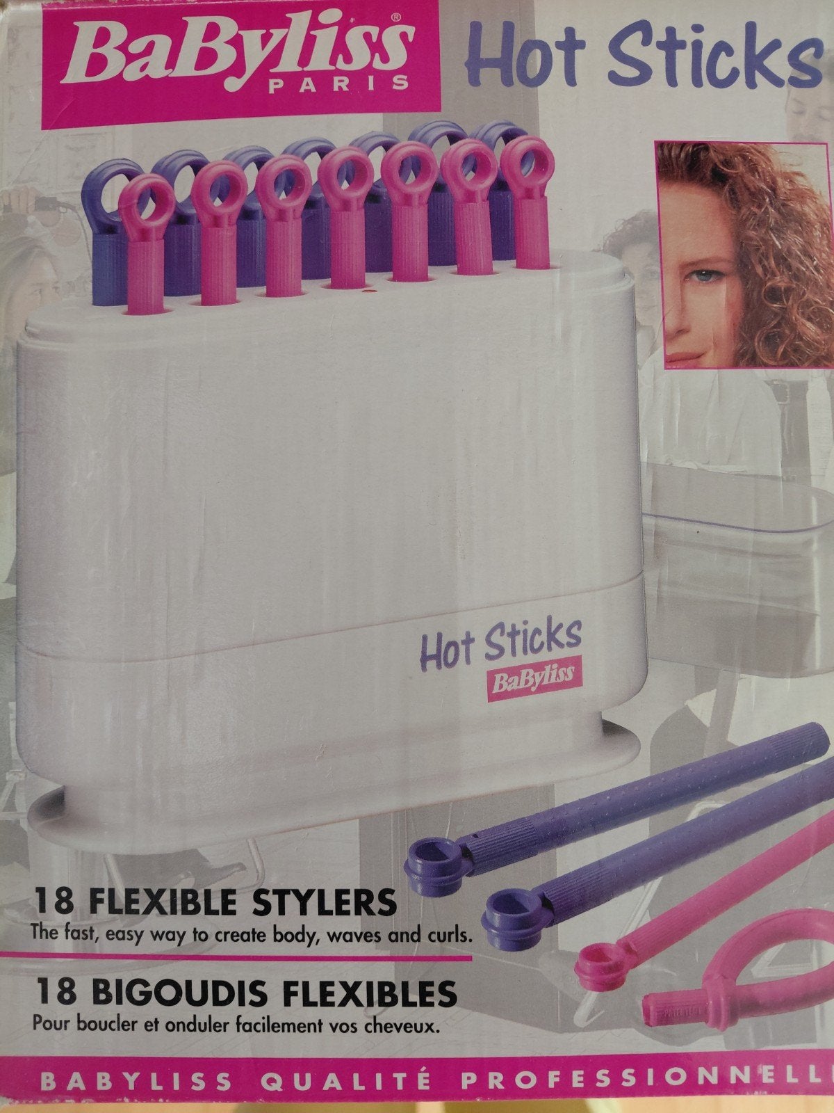 Babybliss Hot Sticks €25, Sieraden, Tassen en Uiterlijk, Uiterlijk | Haarverzorging, Ophalen of Verzenden, Zo goed als nieuw, Krultang of Stijltang