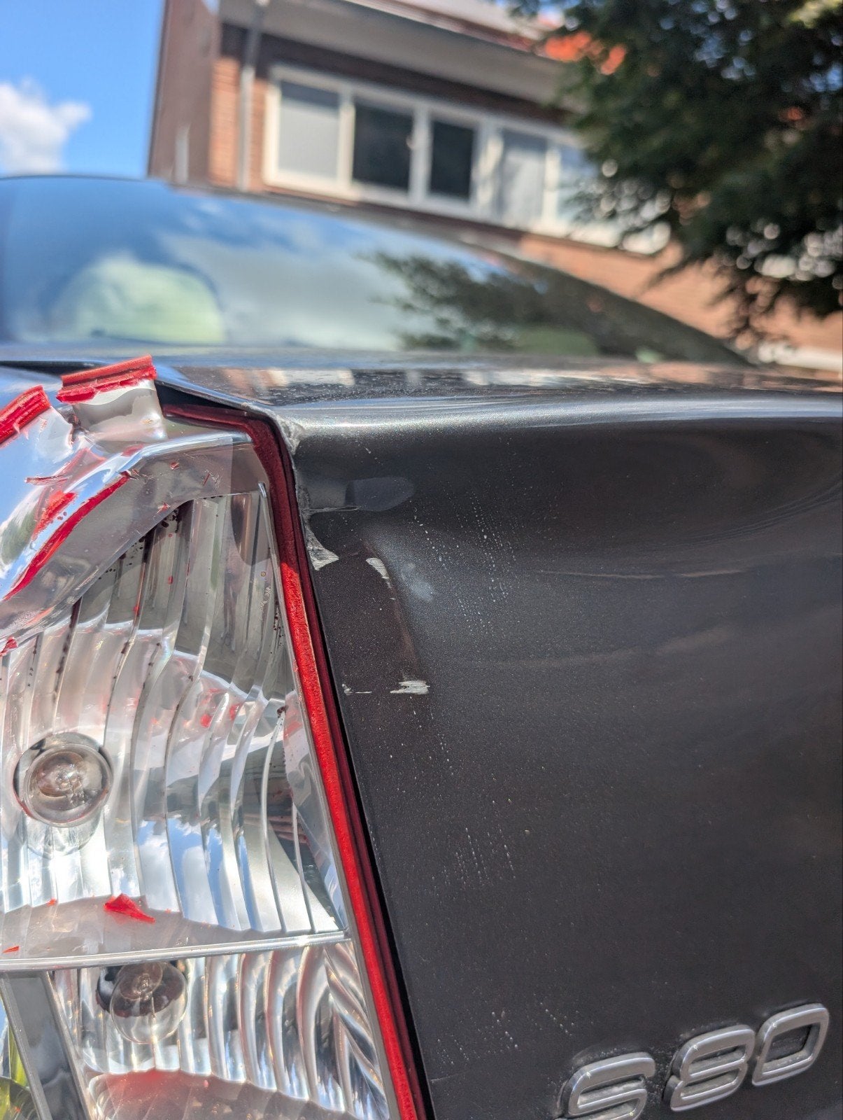 Volvo S80 T6 2003 - Achterlicht en bumper schade, Auto-onderdelen, Ophalen, Gebruikt, Volvo