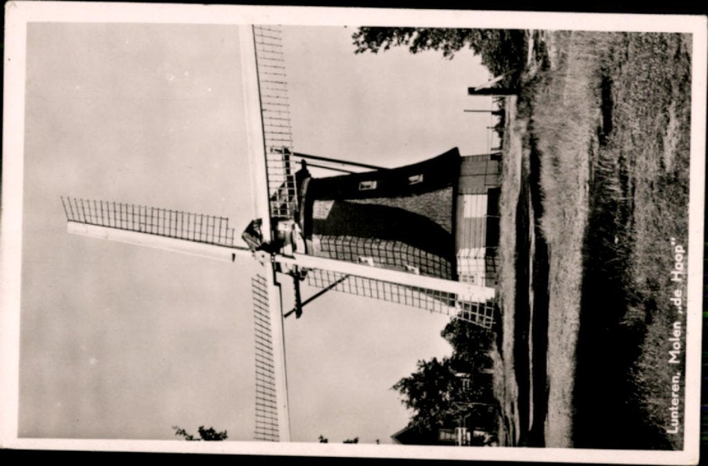 Lunteren KVR06 1494 Molen de Hoop, Ophalen of Verzenden, 1960 tot 1980, Gelopen, Gelderland