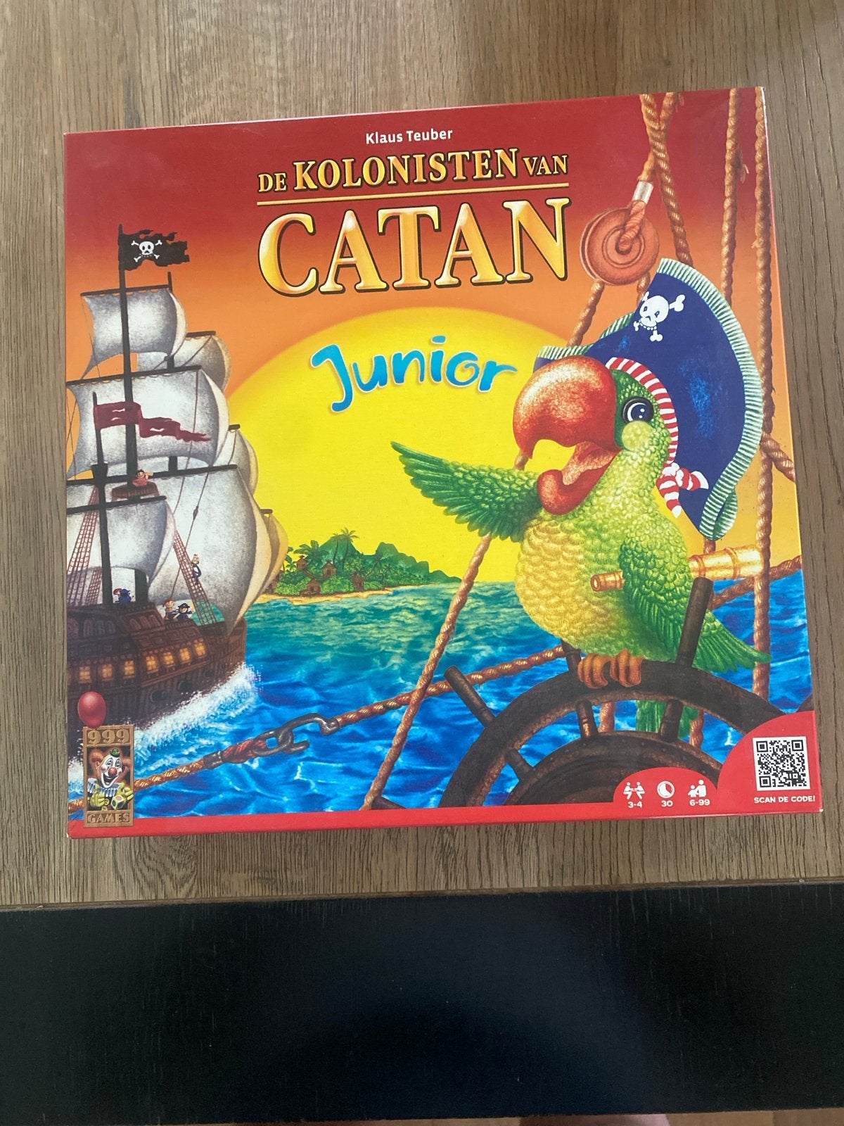 Catan Junior: Het populaire bordspel voor jonge avonturiers, Drie of vier spelers, Ophalen of Verzenden, Gebruikt
