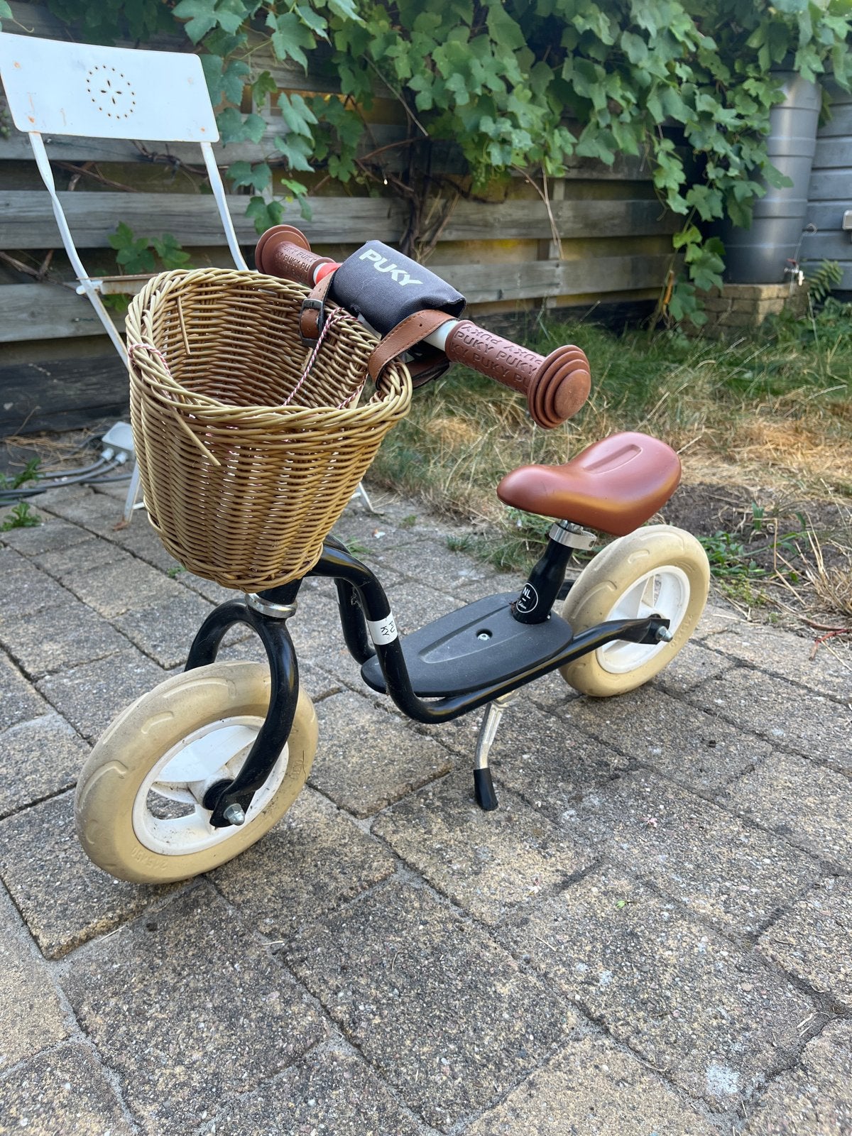 Puky loopfiets met mandje, Ophalen, Gebruikt, Minder dan 16 inch
