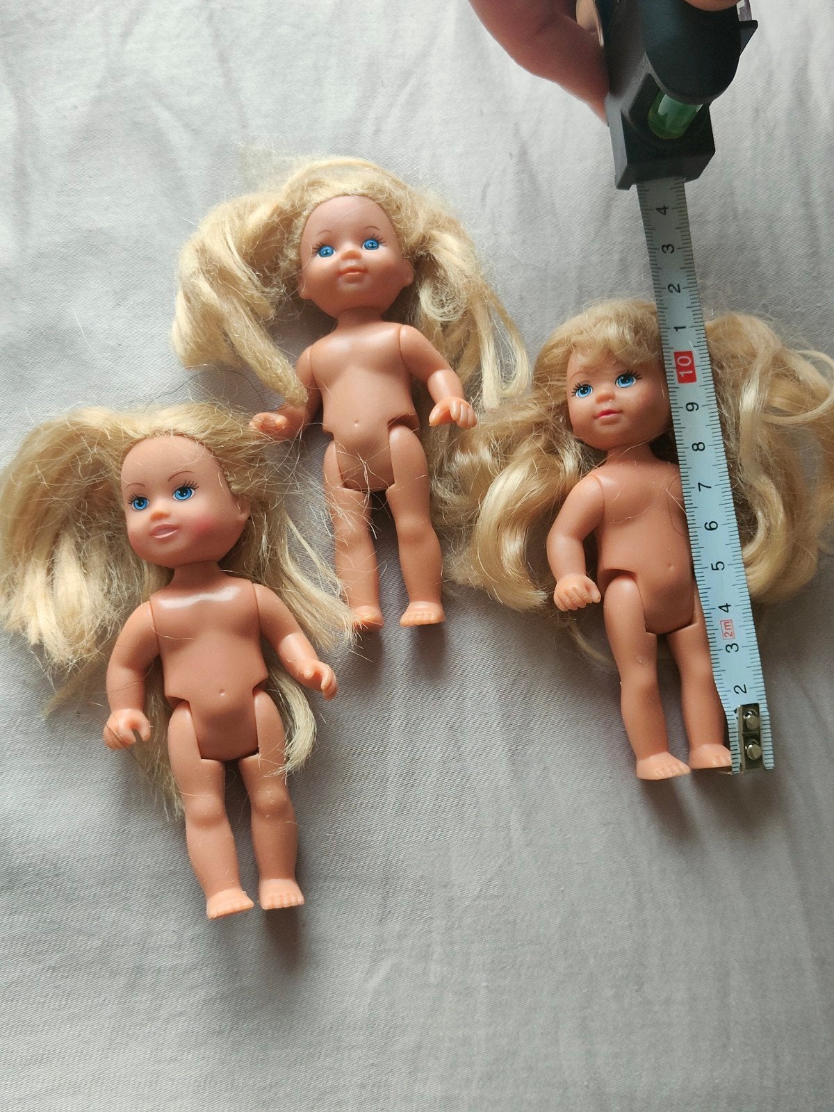 3 Evi Love poppetjes 11 cm, Ophalen of Verzenden, Gebruikt, Overige typen