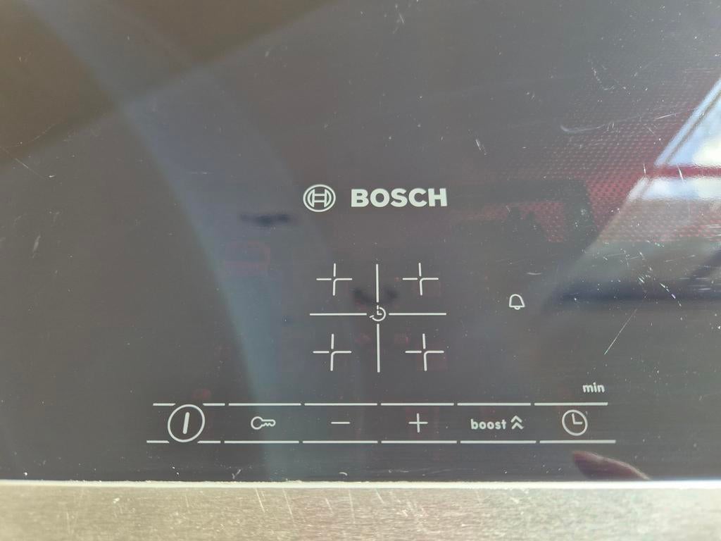 Bosch inductie kookplaat 4 zones, Witgoed en Apparatuur, Kookplaten, Inbouw, Inductie, 4 kookzones, Ophalen