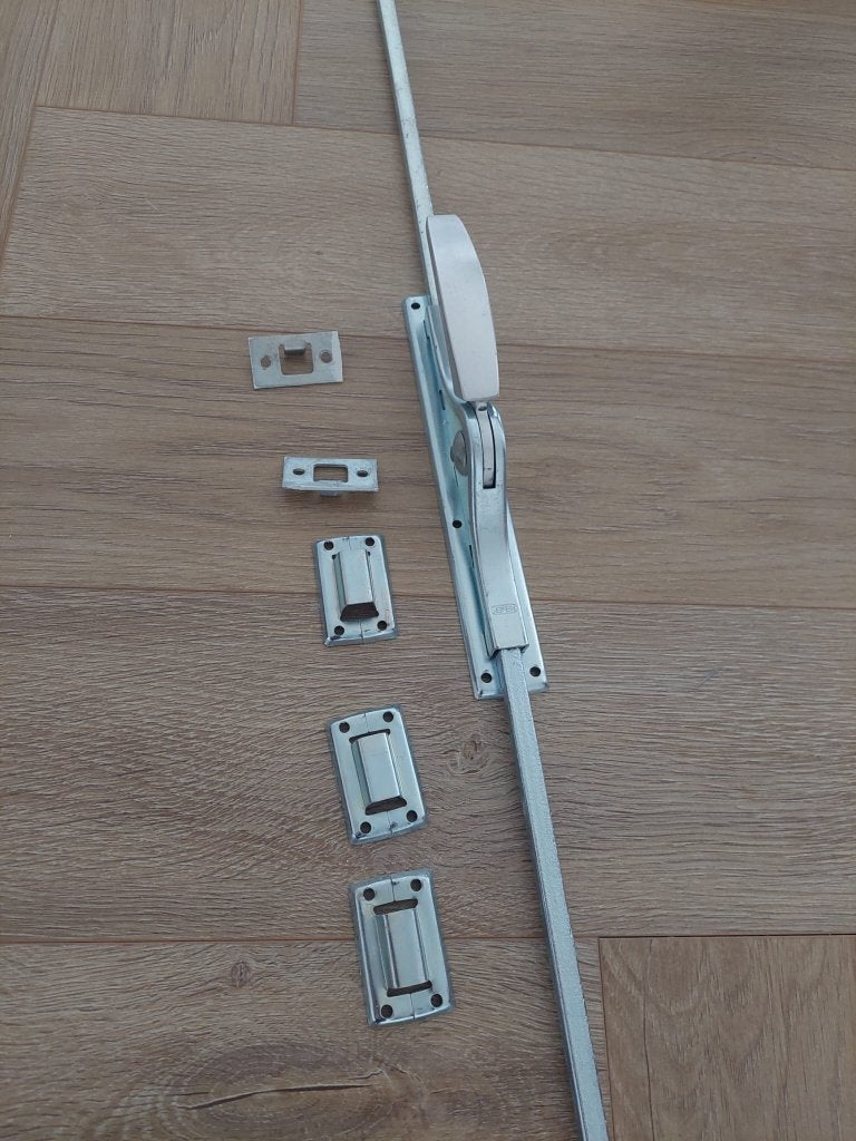 Nemef pomp espagnolet 2 m, Ophalen, Gebruikt, Overige materialen, Slot