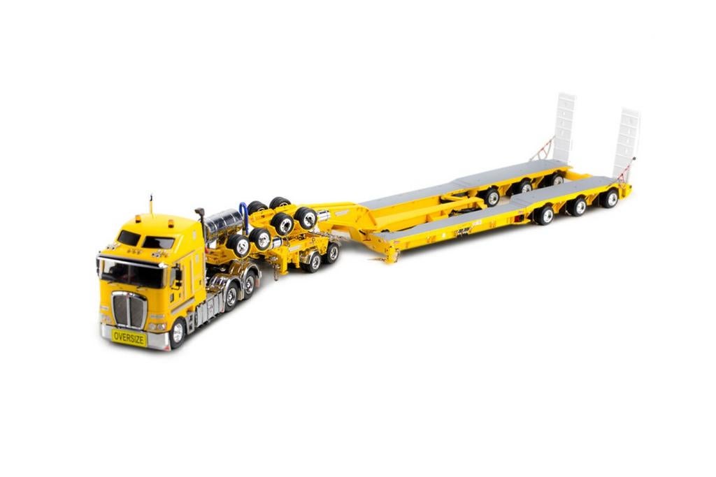 Drake Kenworth k200 + 4+6 Drake trailer Yellow, Ophalen of Verzenden, Zo goed als nieuw, Bus of Vrachtwagen