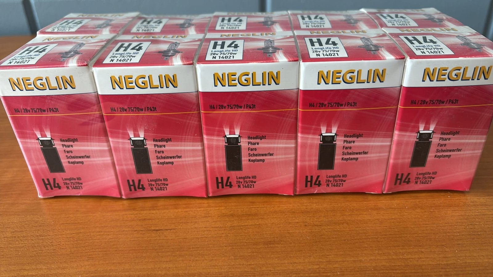 10 x H4 longlife 24v koplampbollen, Ophalen of Verzenden, Nieuw