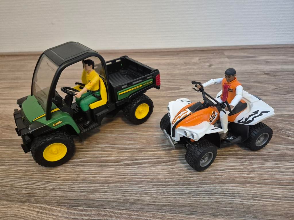 John Deere Gator en Quad Speelgoedset, Ophalen, Gebruikt