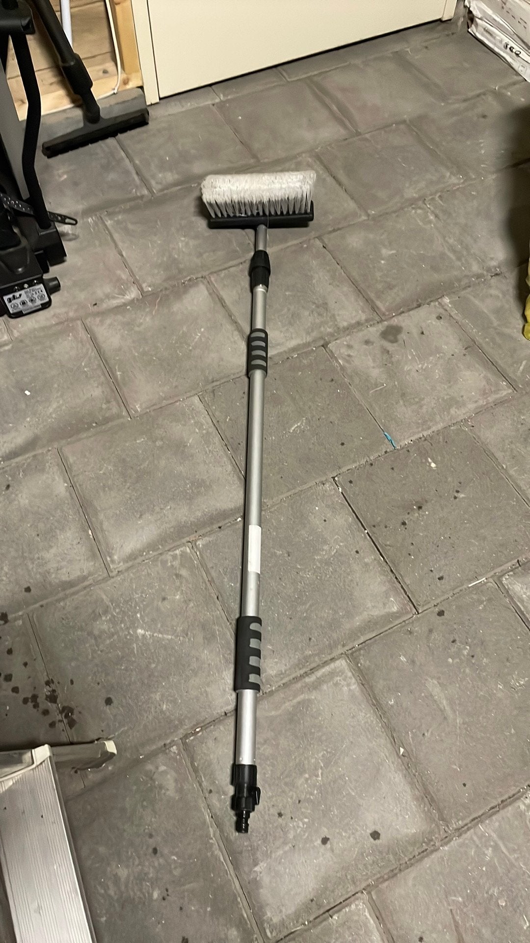Auto wasborstel uitschuifbaar, Ophalen, Gebruikt