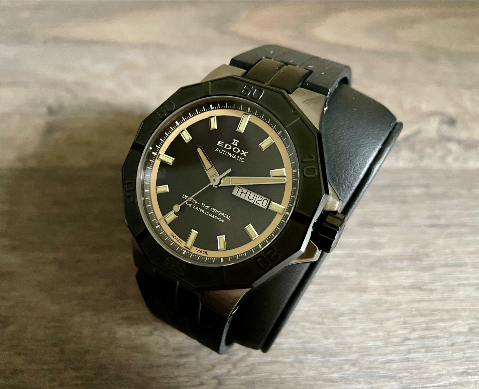 Edox Delfin The Original Automatic Horloge - Nieuw full set, Sieraden, Tassen en Uiterlijk, Horloges | Heren, Overige merken, Staal