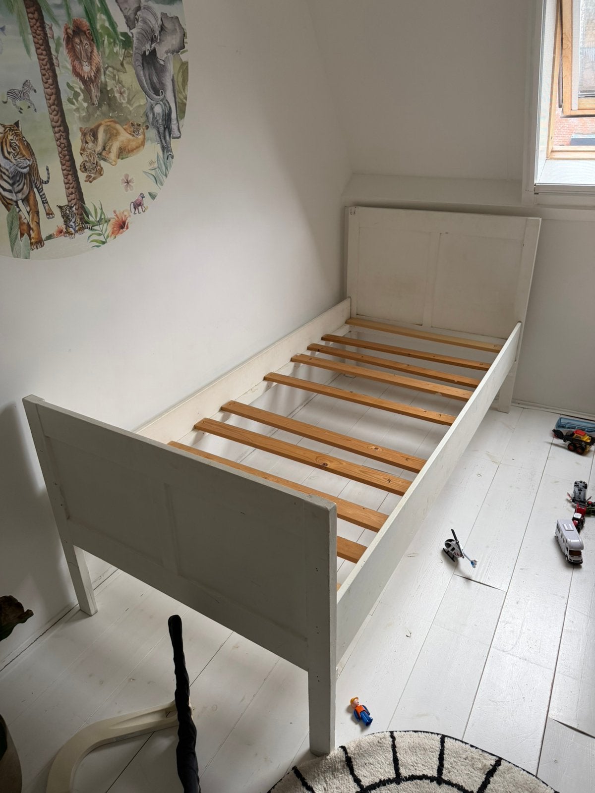Eenpersoons bed, Ophalen, Zo goed als nieuw, 180 cm of meer, 85 tot 100 cm