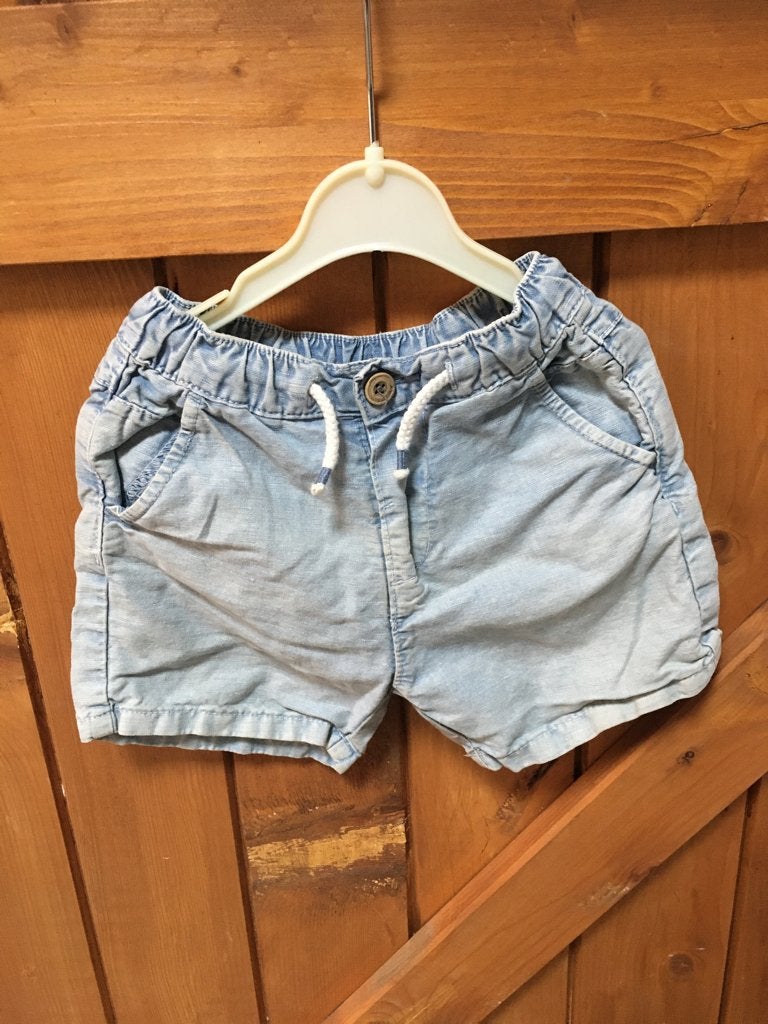 ZARA denim shorts maat 86, Broekje, Jongetje of Meisje, Ophalen of Verzenden, Zo goed als nieuw