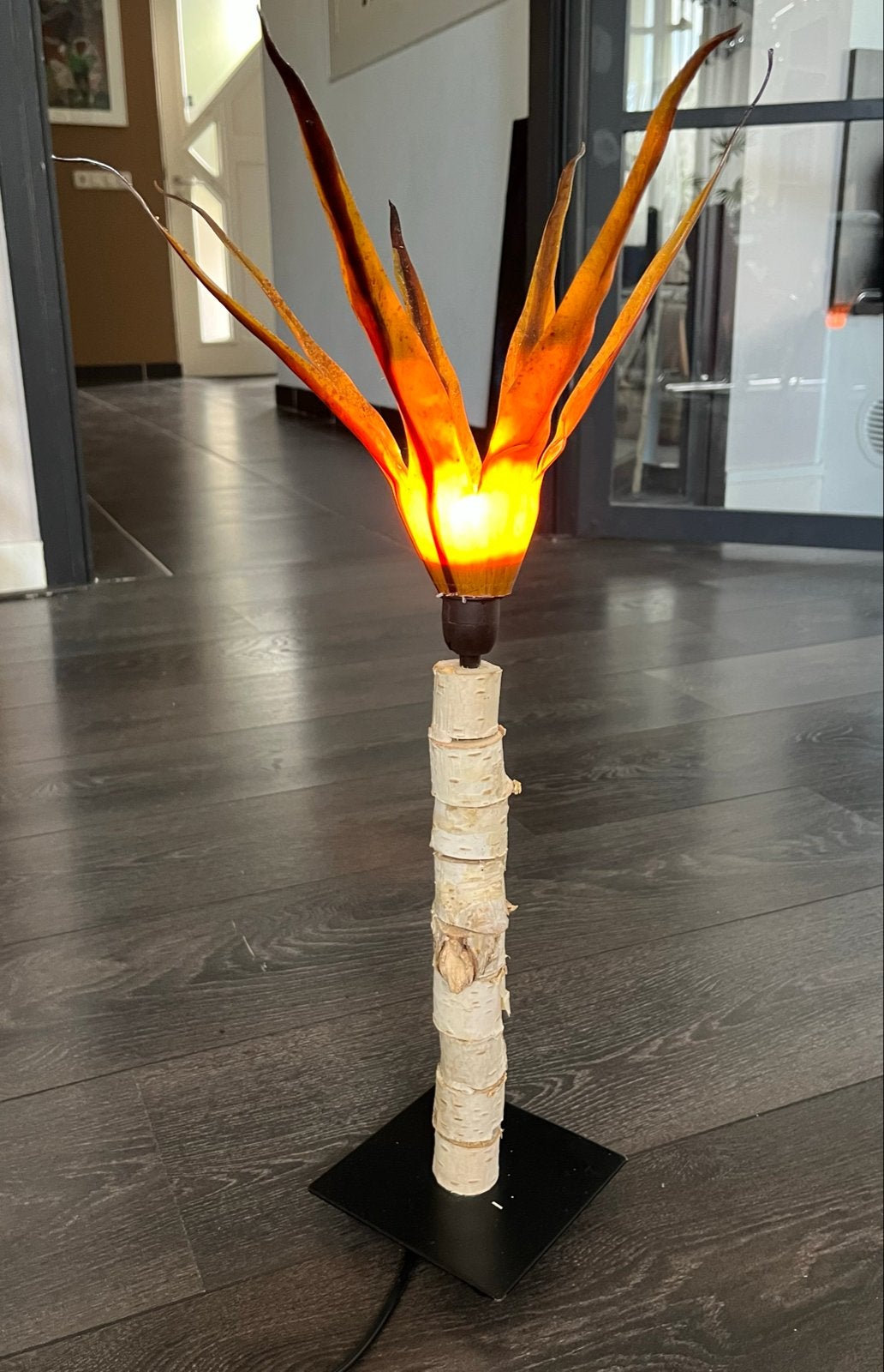 Unieke Queens Gallery lamp - ontwerp van Rob Leben, Met schakelaar, Overige merken, Gebruikt, Meerkleurig