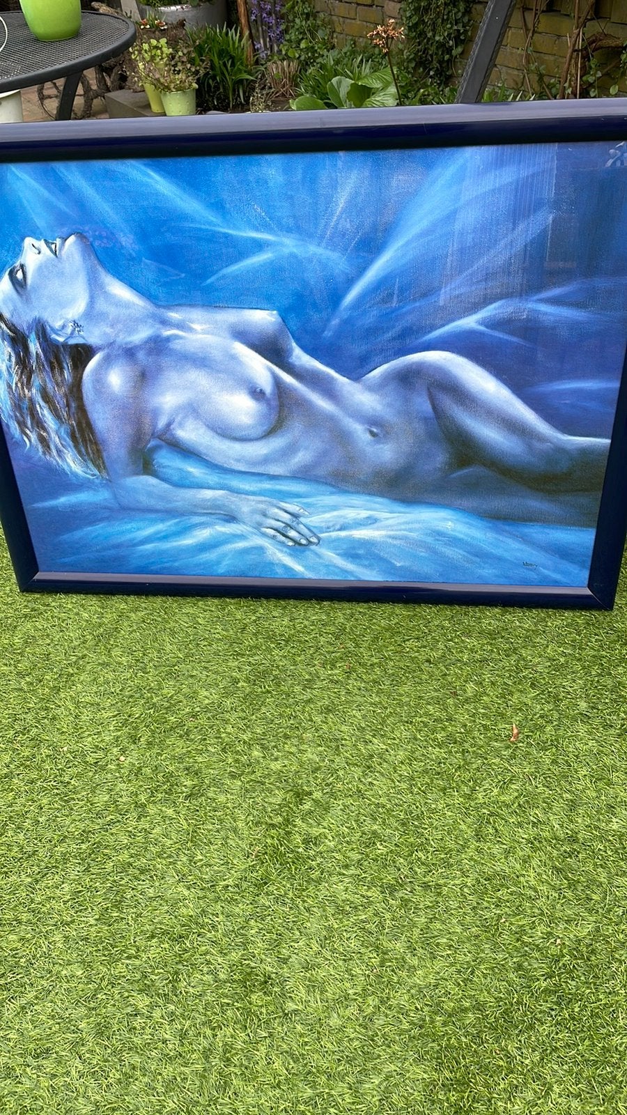 Lijst met poster, Ophalen of Verzenden, Gebruikt, Foto of Poster