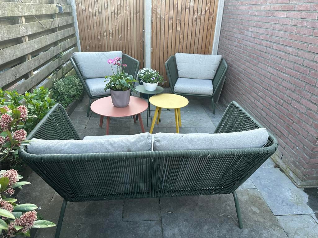 Intratuin Loungeset - Comfortabel en Stijlvol, Tuin en Terras, Tuinsets en Loungesets, Gebruikt, Ophalen of Verzenden, Loungeset