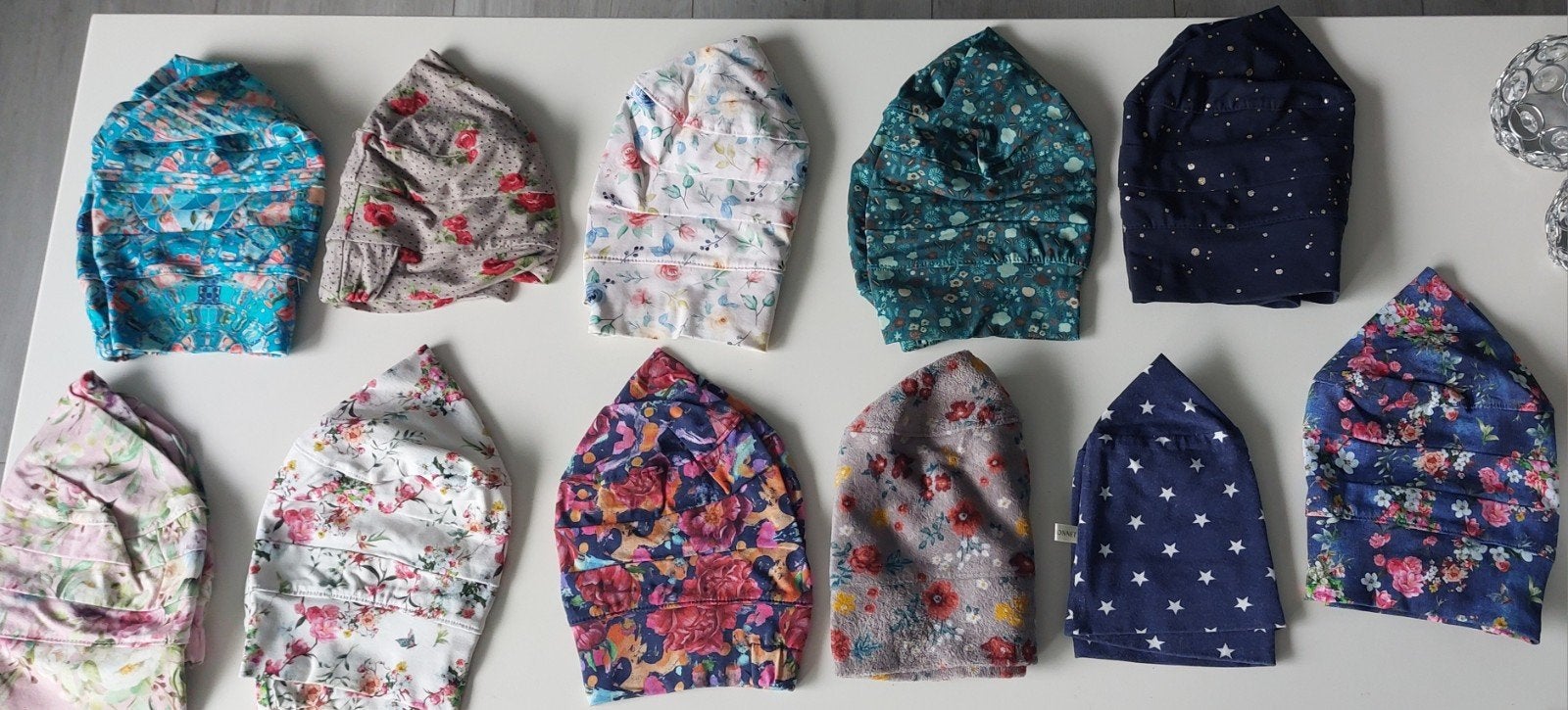 11 chemo mutsjes, Ophalen of Verzenden, Gedragen