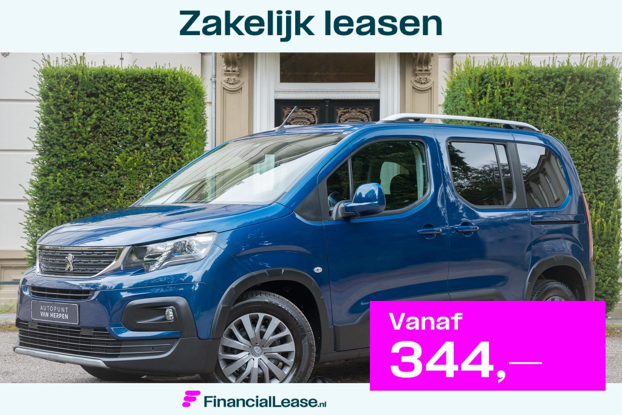 Peugeot Rifter 1.2 Puretech Allure CAMERA | CARPLAY | AIRCO, Stof, Gebruikt, Euro 6, 1199 cc