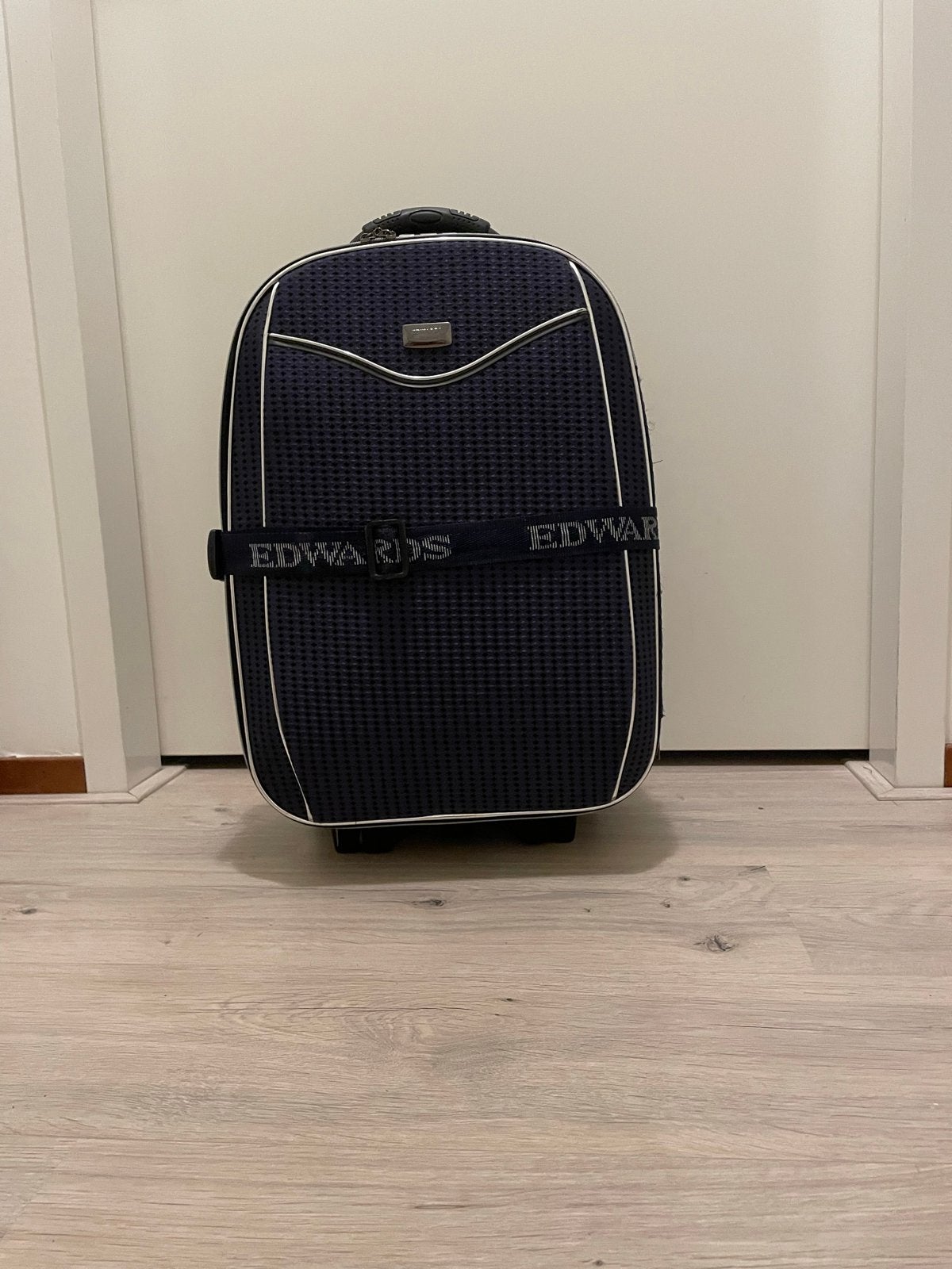 Edwards Handbagage Koffer - Blauw, Compact en Praktisch, Sieraden, Tassen en Uiterlijk, Ophalen, 40 tot 60 cm, Gebruikt, 20 tot 30 cm