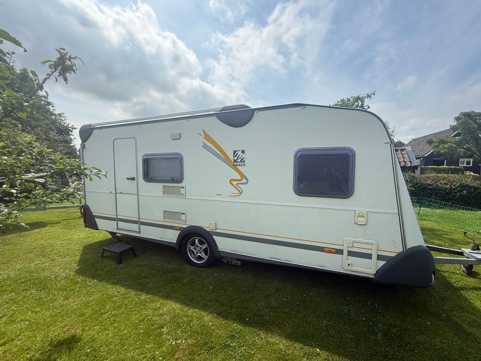 Knaus sudwind 500, vakantieklaar, mover etc., Vast bed, Koelkast, Treinzit, Particulier