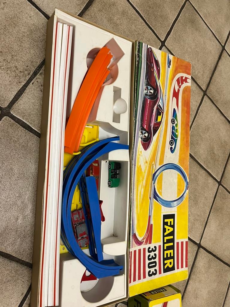 Faller racebaan 3303, Ophalen, Zo goed als nieuw, Elektrisch, Overige merken
