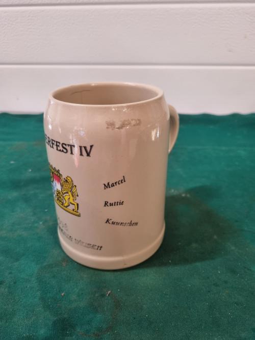 bierpul boemberfest aardewerk, Verzamelen, Glas en Borrelglaasjes, Ophalen of Verzenden, 'T Olde Gre-j, Info@toldegrej.nl, Endepoelstraat 20f Didam