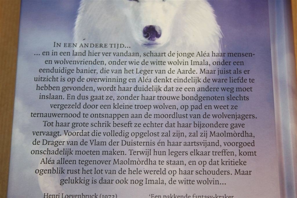 De Nacht van de Wolvin — Witte Wolvin Deel 3, 2012, Ophalen of Verzenden, Zo goed als nieuw