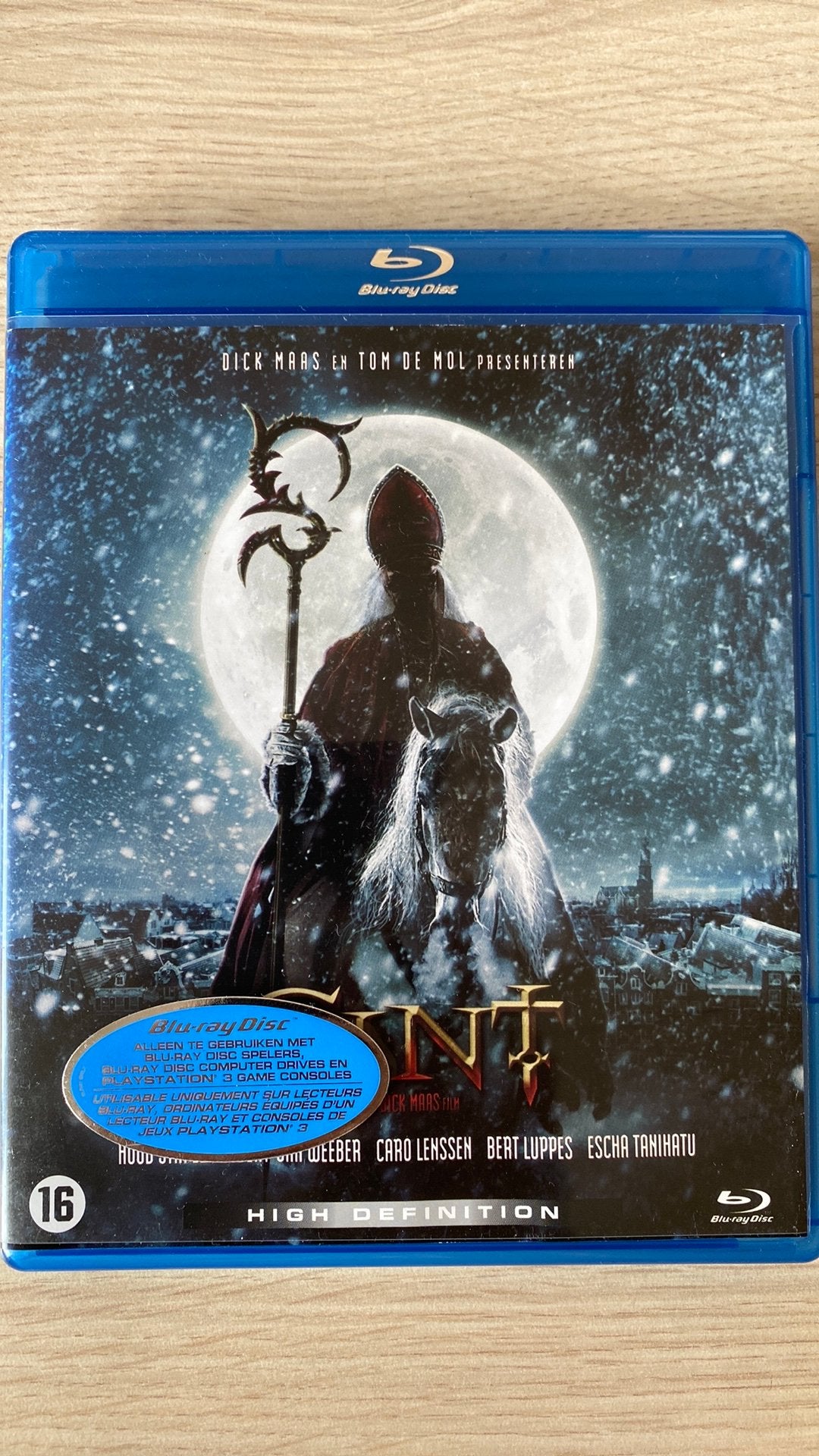 Sint blu ray NL versie, Cd's en Dvd's, Ophalen of Verzenden, Zo goed als nieuw