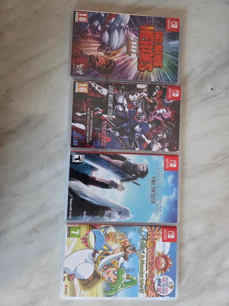 Nintendo Switch spellen - 2 nieuw, 2 gebruikt, Nieuw, Eén computer, Vanaf 12 jaar, Ophalen