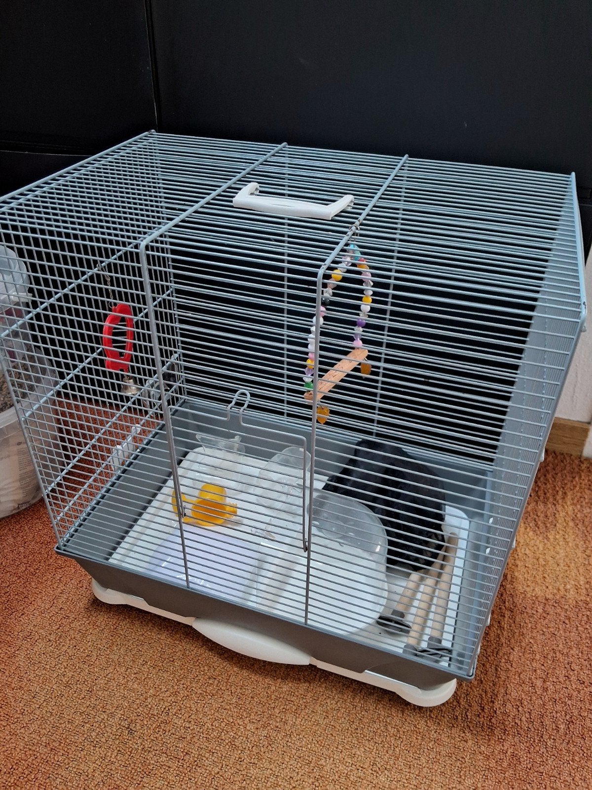 Mooie vogelkooi, Dieren en Toebehoren, Ophalen, Zo goed als nieuw, Metaal, Vogelkooi