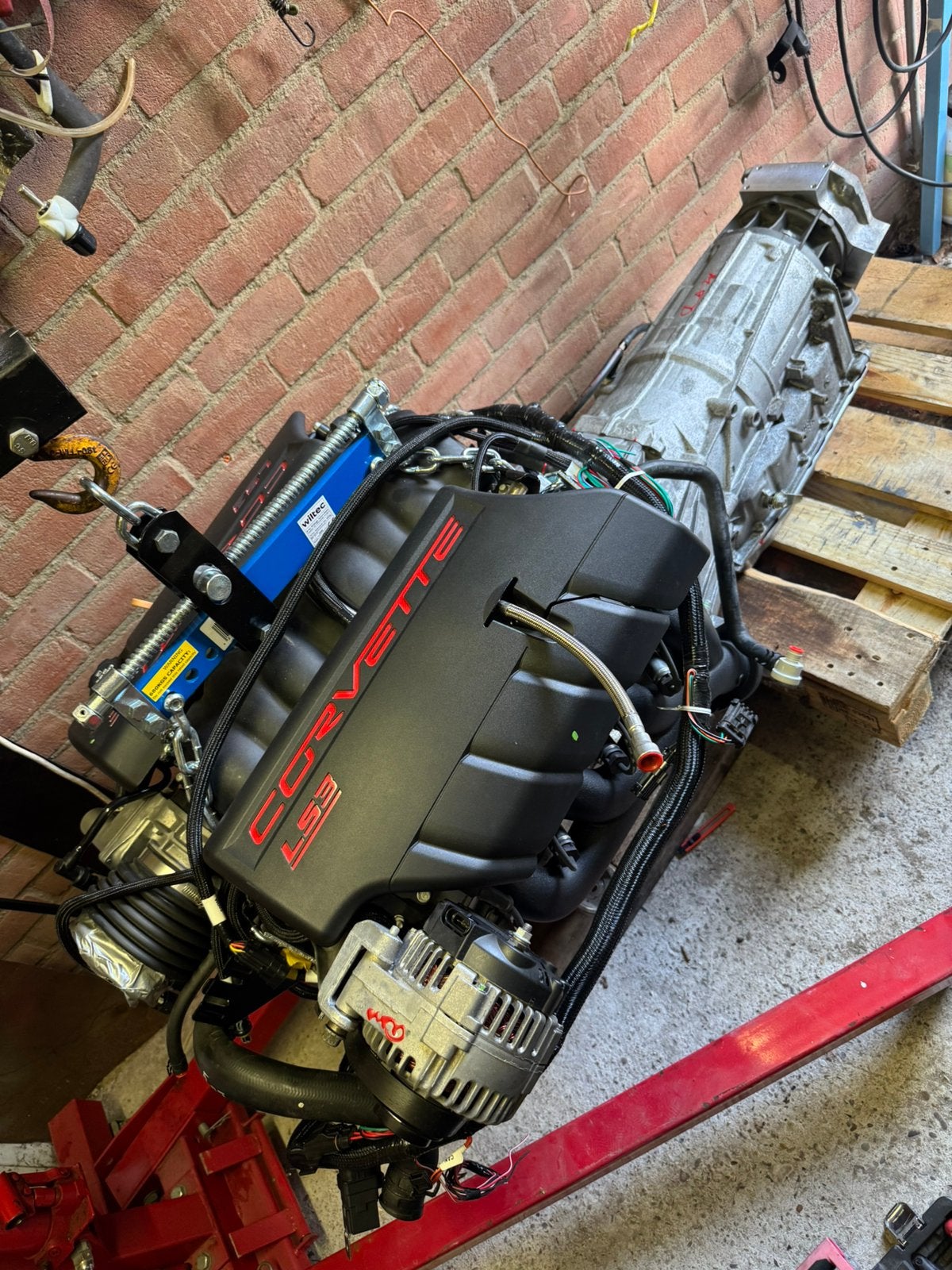 Corvette ls3 diverse motor onderdelen 6l80e crate 6.2 v8, Ophalen of Verzenden