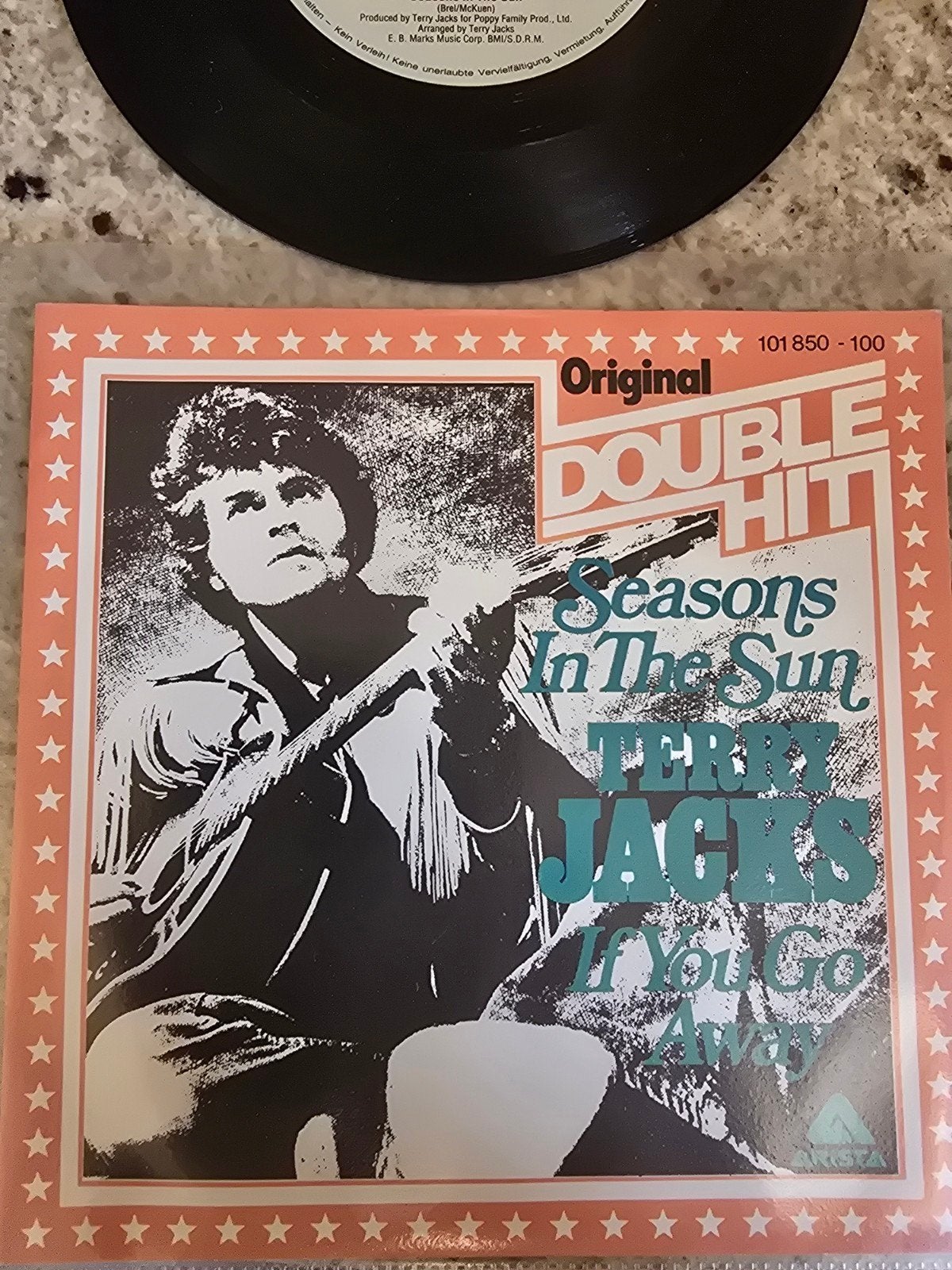 Terry Jacks/ Seasons in the sun, Cd's en Dvd's, Ophalen of Verzenden, Gebruikt, 7 inch, Pop