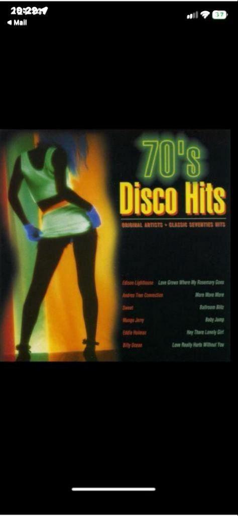 70's Disco Hits CD - Originele Artiesten, Ophalen of Verzenden
