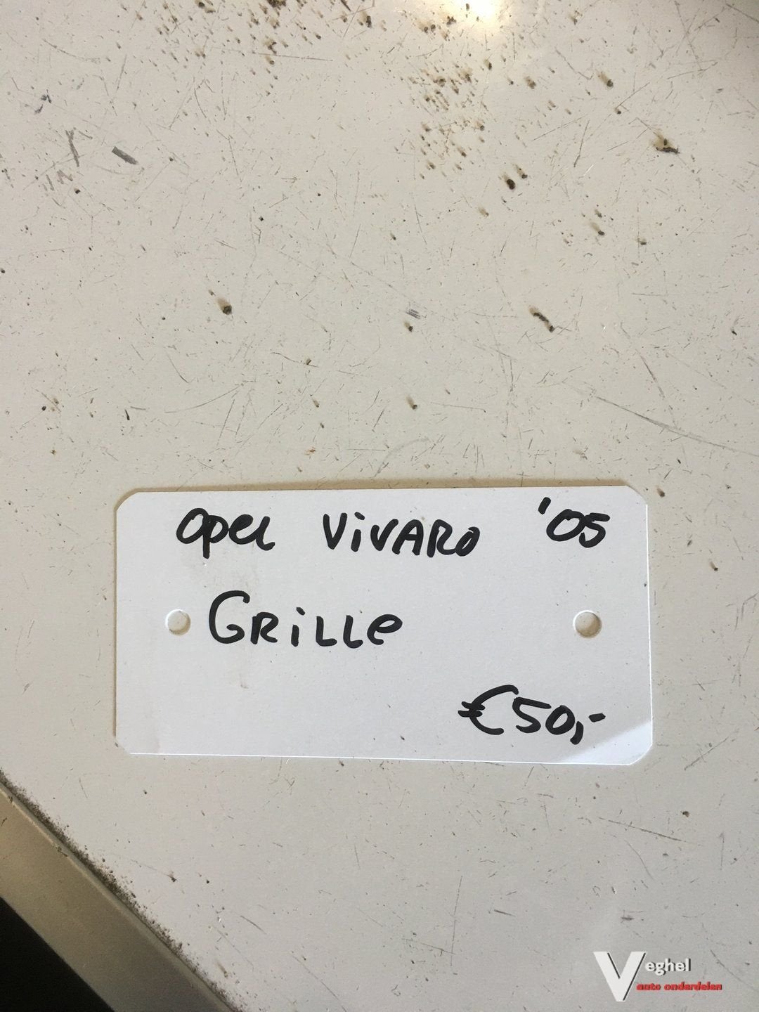 Opel Vivaro 2005 Grille, Ophalen, Gebruikt, -, -