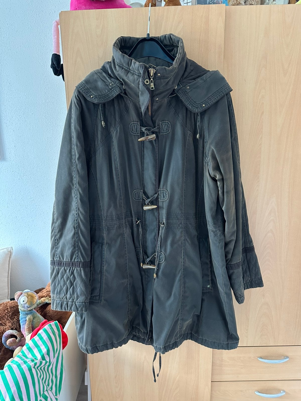Jas Reset, Kleding | Dames, Ophalen of Verzenden, Gedragen, Maat 46/48 (XL) of groter, Groen