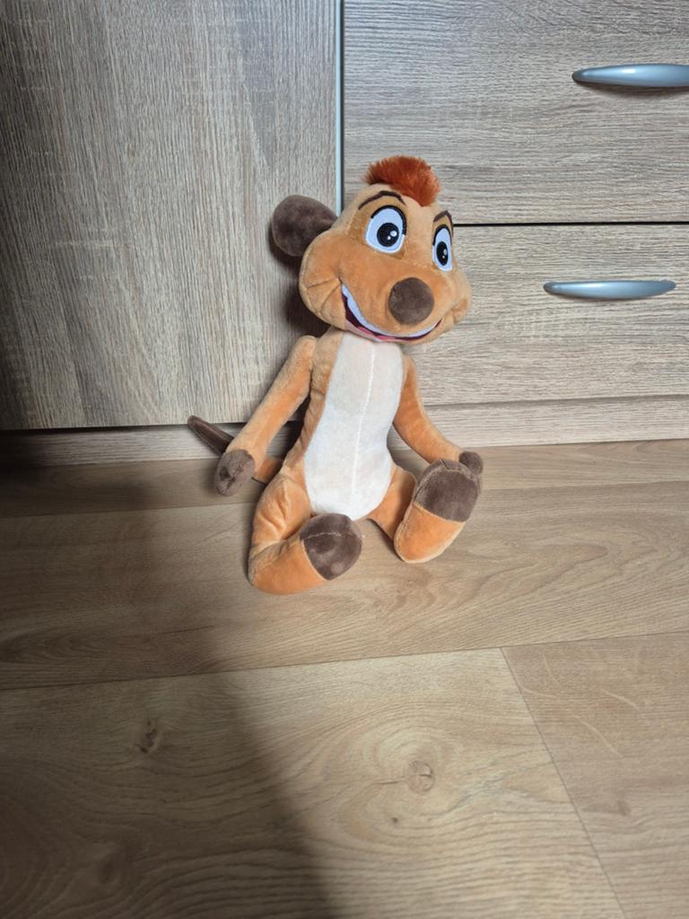 Disney timon knuffel lion king, Ophalen of Verzenden, Zo goed als nieuw, Overige typen
