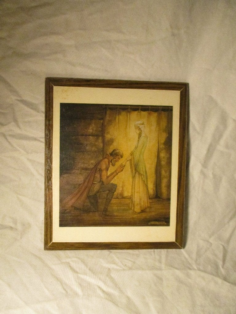 Anton Pieck afbeelding jaren 50, Ophalen of Verzenden