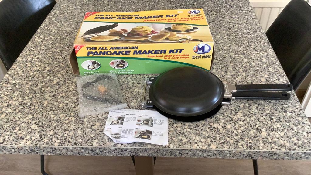 The All American Pancake Maker Kit - Nieuw in doos, Ophalen, Nieuw