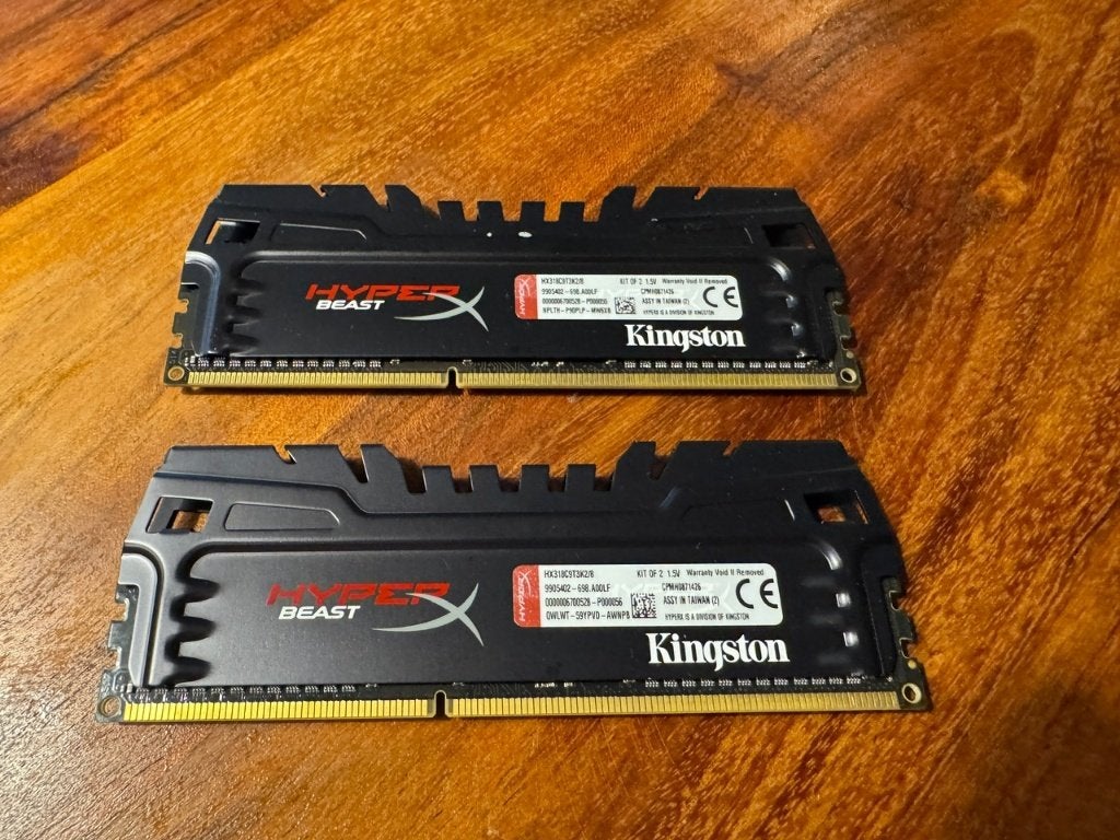 Kingston HyperX Beast 8GB DDR3 RAM – 2x 4GB, 8 GB, DDR3, Ophalen of Verzenden, Zo goed als nieuw