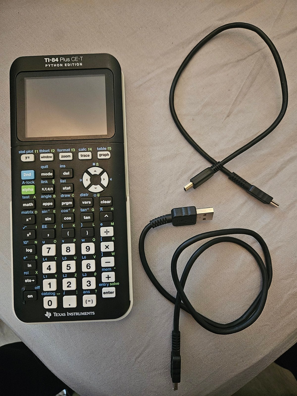 Texas Instruments TI-84 Plus CE-T Python Edition, Ophalen, Grafische rekenmachine, Gebruikt