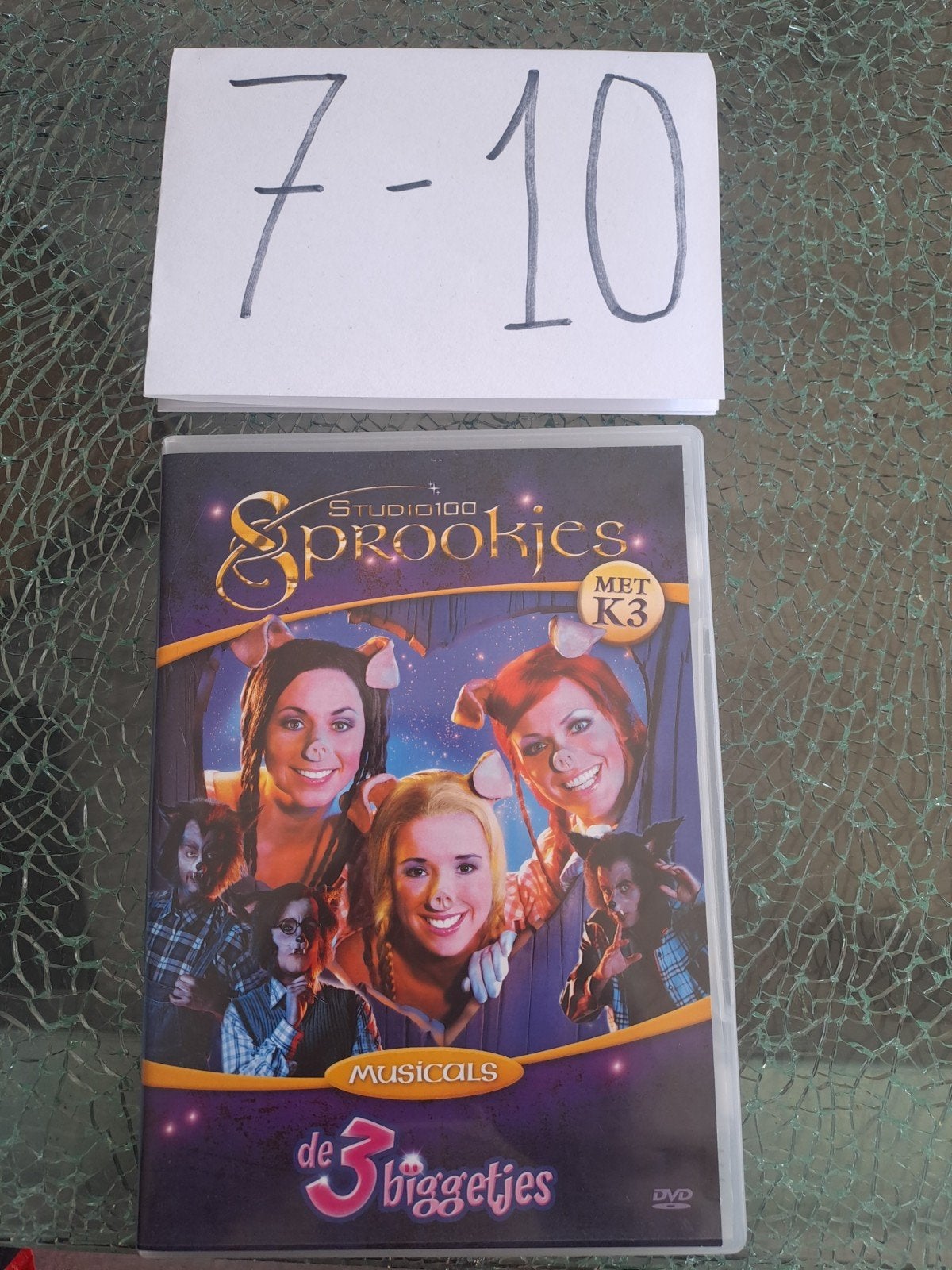 Studio 100 Sprookjes Musicals: De 3 Biggetjes met K3, Gebruikt, Alle leeftijden, Nederlands, Sprookjes
