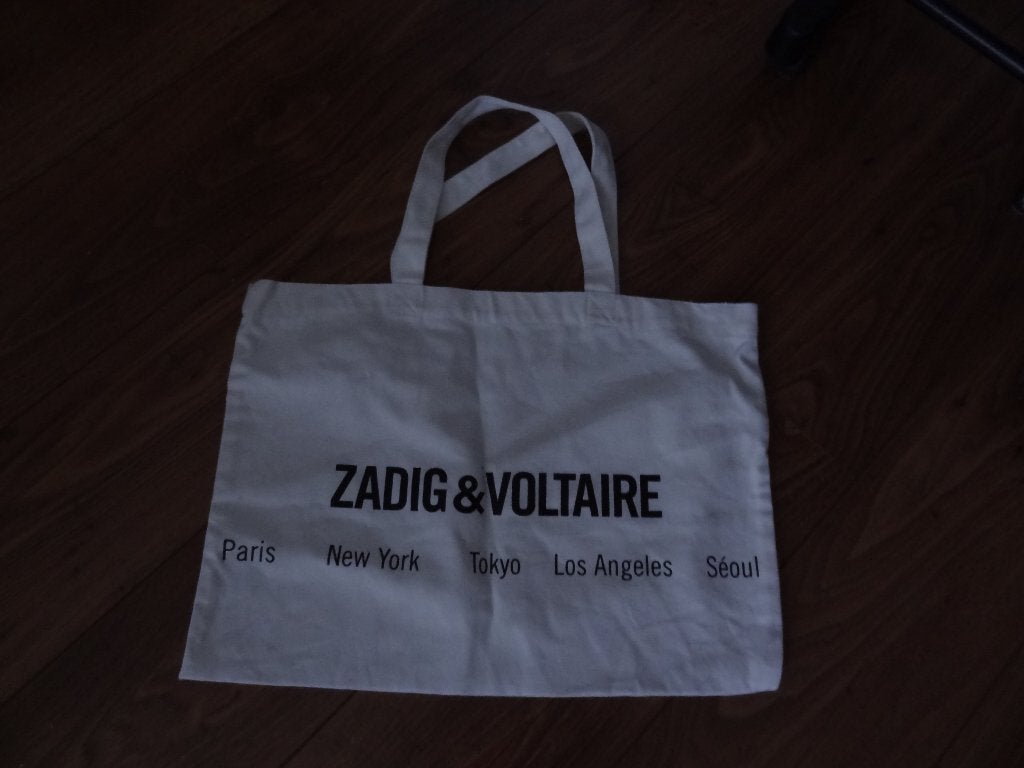 Zadig & Voltaire tas, Sieraden, Tassen en Uiterlijk, Ophalen of Verzenden, Gebruikt, Wit, Shopper