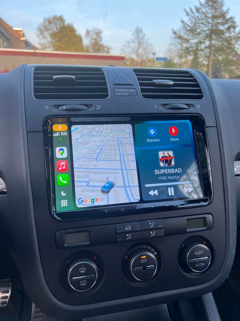 Golf mk5/6 Polo, Touran Carplay/android auto incl. montage, Ophalen, Nieuw