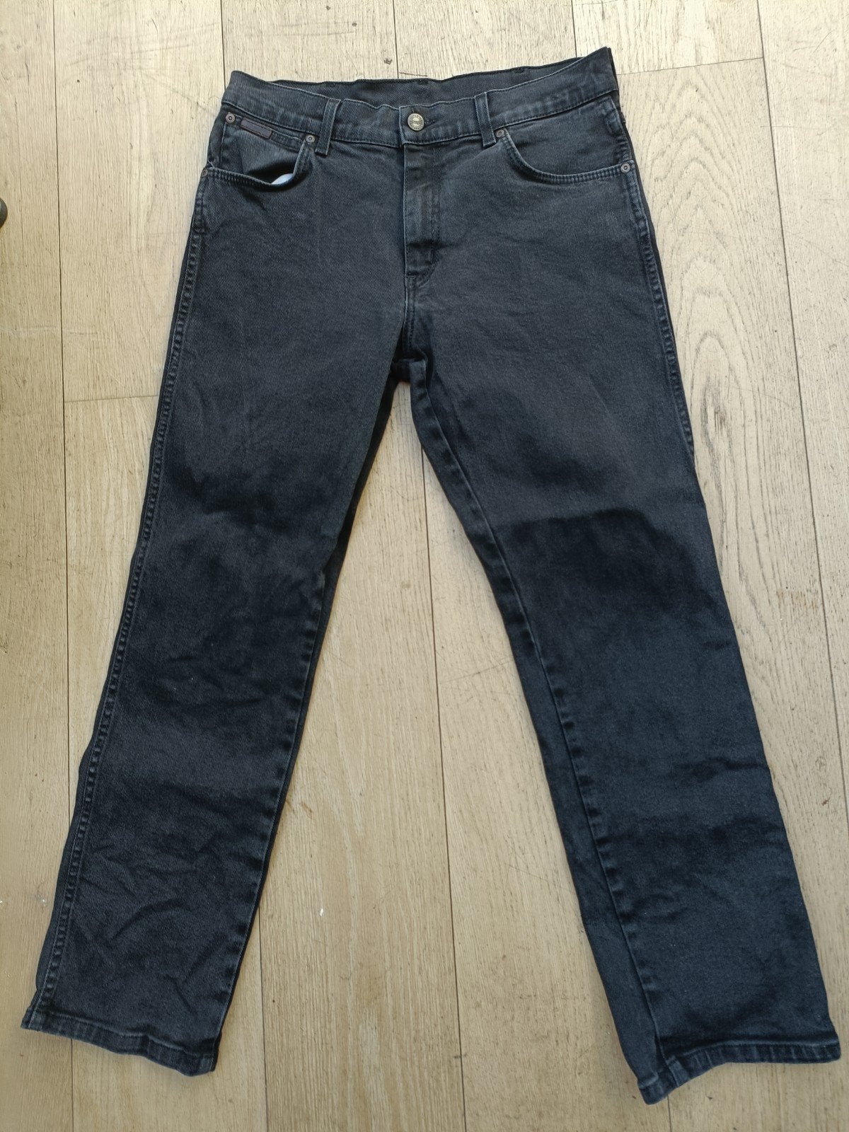Wrangler jeans, Kleding | Heren, Spijkerbroeken en Jeans, Zwart, Wrangler, W32 (confectie 46) of kleiner, Ophalen of Verzenden