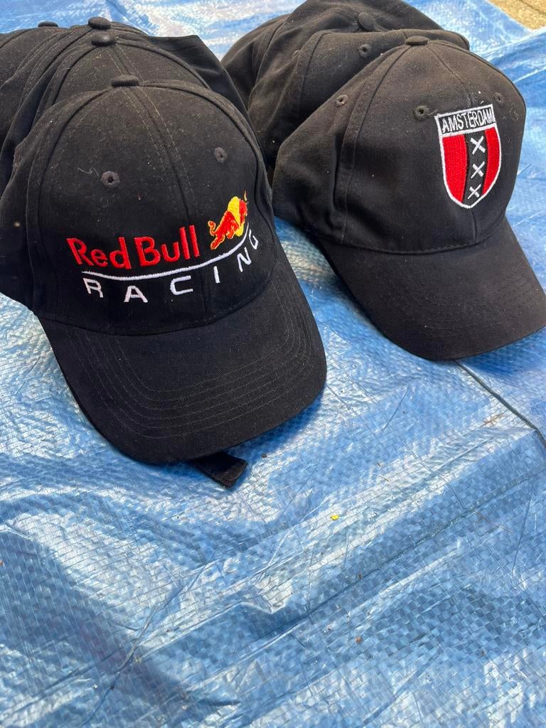 Red bull racing & amsterdam petjes, Kleding | Heren, Hoeden en Petten, Ophalen, Zo goed als nieuw