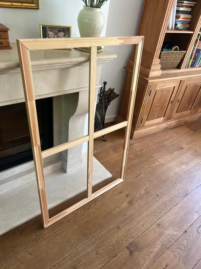 Houten frame 80x120 cm, Ophalen, Gebruikt, Minder dan 25 mm, Overige typen