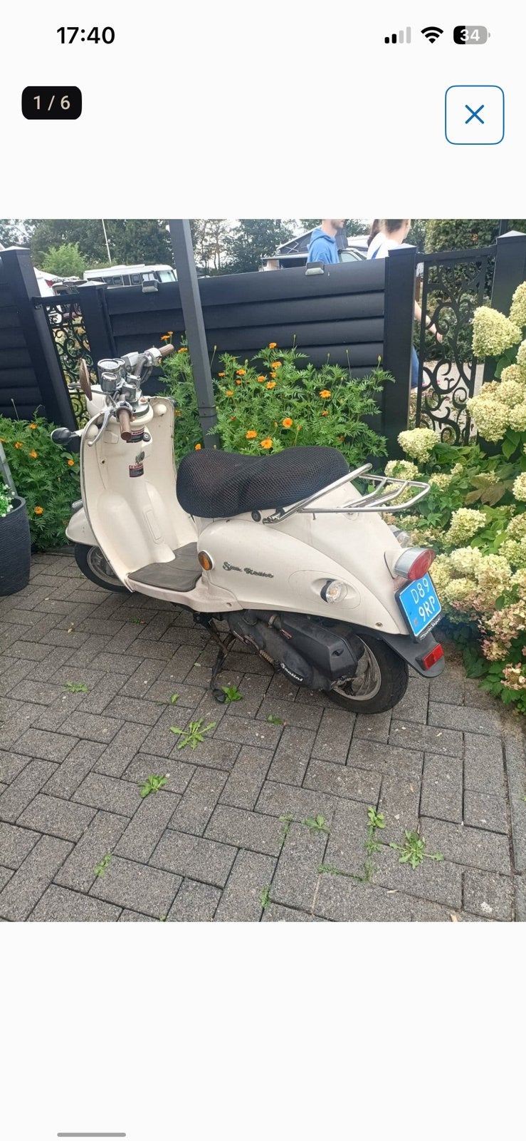 Hallo ik zoek gratis scooters, Fietsen en Brommers, Snorfietsen en Snorscooters, Ophalen, Zo goed als nieuw, Benzine, Overige merken